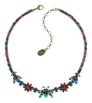 Multi/green Bilitis Love Bugs - Konplott necklace